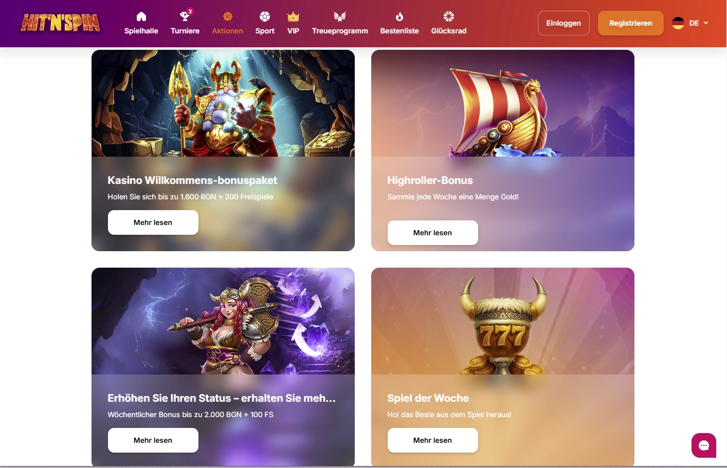 HitnSpin Casino Bonus