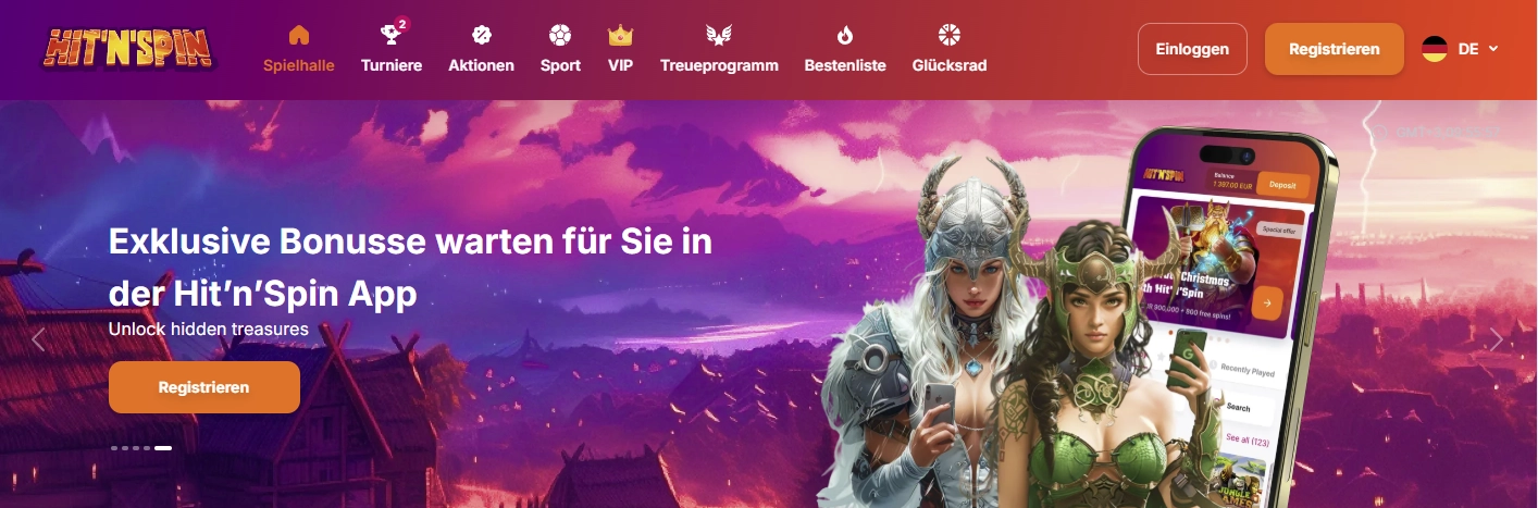 HitnSpin Casino Hauptbild